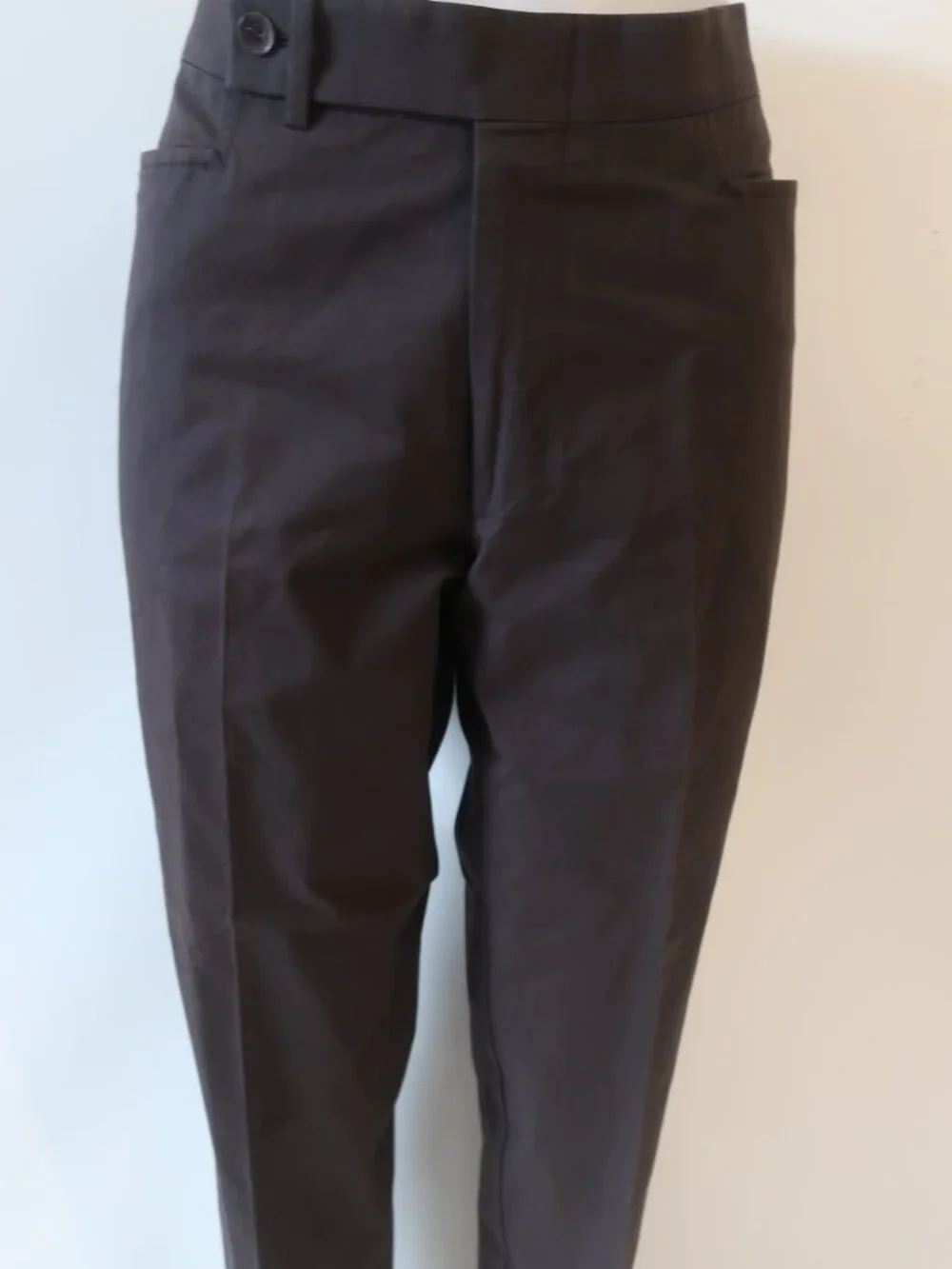 Gucci Men's Dark Brown Tailored Dress Pants